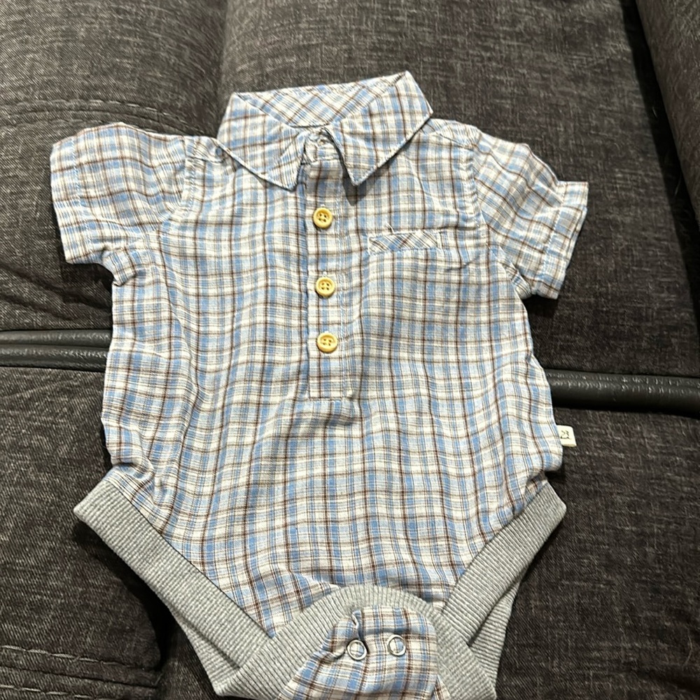 Me & Henry onesie